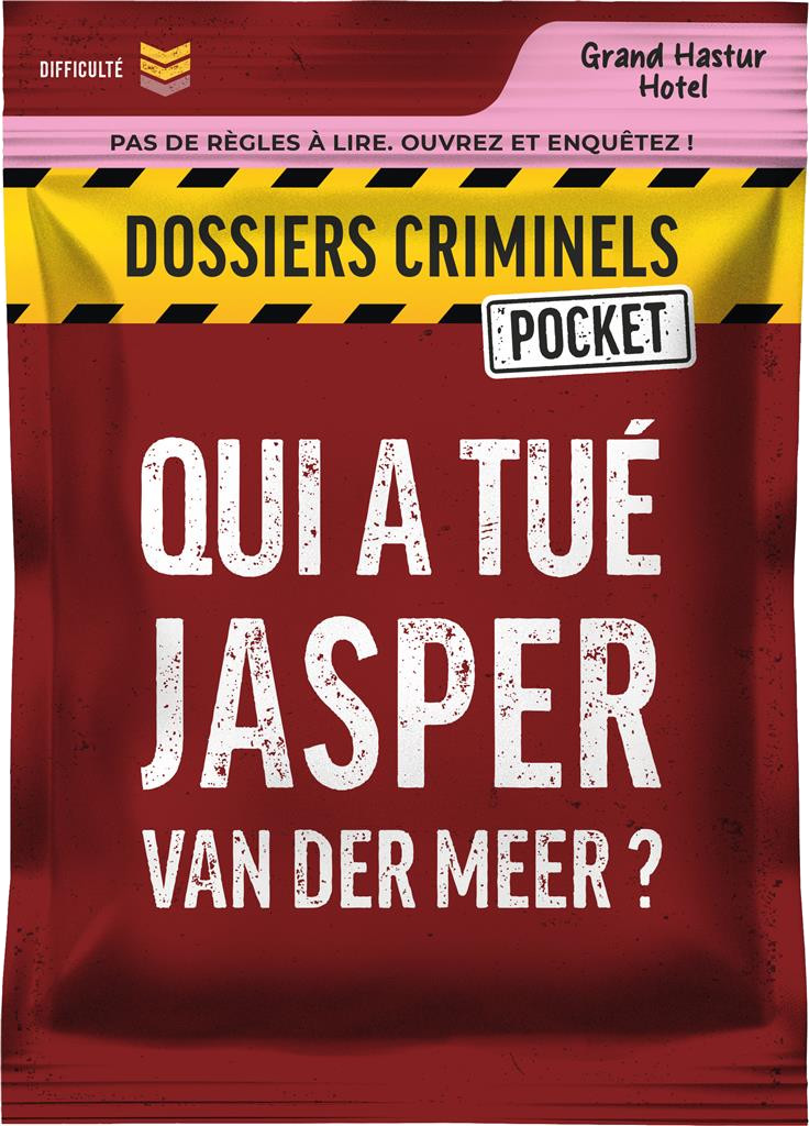 DC Pocket 3 - Qui a tué Jasper Van Der Meer ?