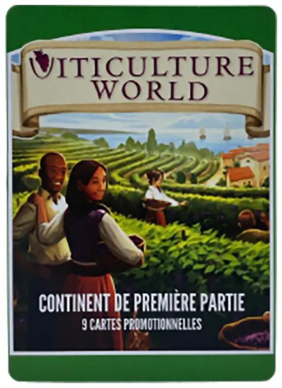 Viticulture - Ext. World : Cartes Continent de 1ère Partie