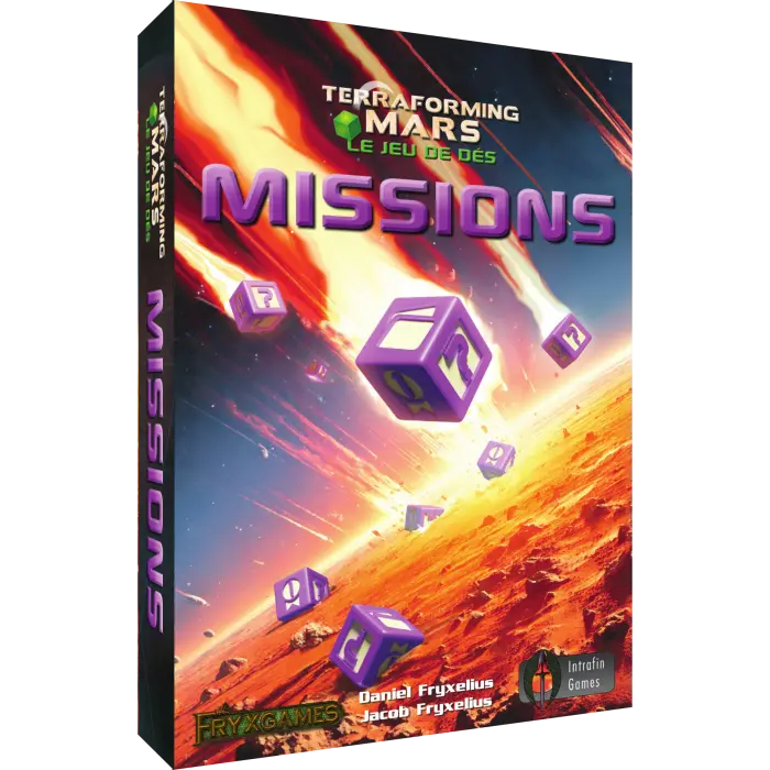 Terraforming Mars : Le Jeu de dés - Ext. Missions