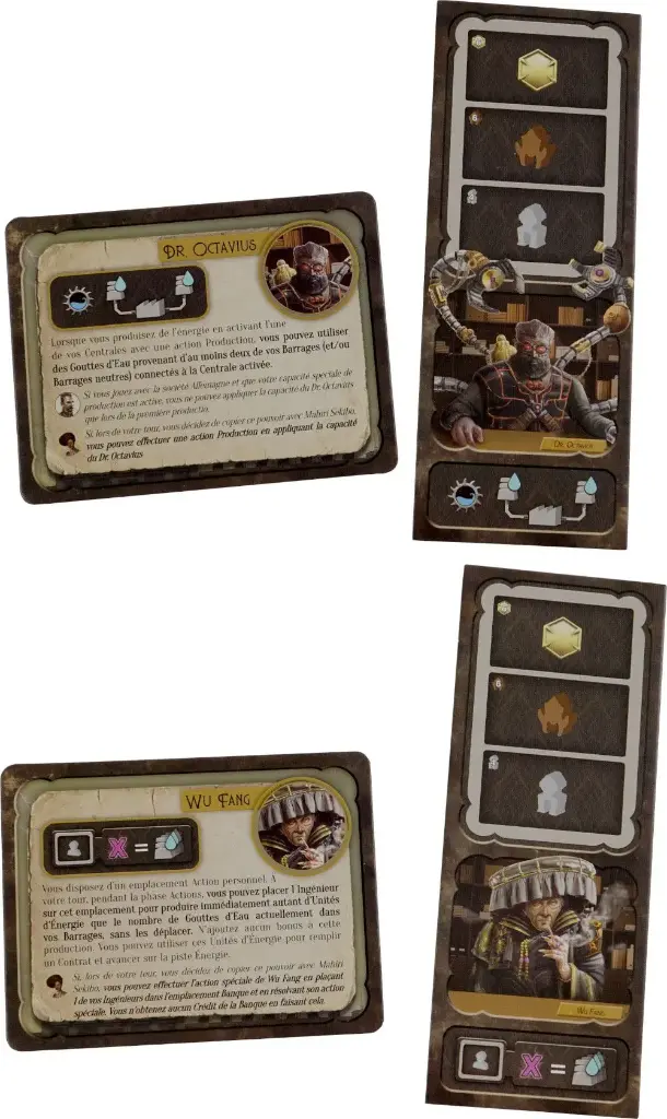Barrage - Tuiles Directeur B :  Wu Fang et Dr. Octavius