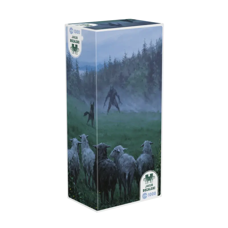 Puzzle Signature - Jakub Rozalski - Moutons - 1000 pièces [IELLO]