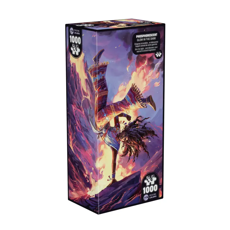 Puzzle Phosphorescent - Volcanic Spirit - 1000 pièces [IELLO]