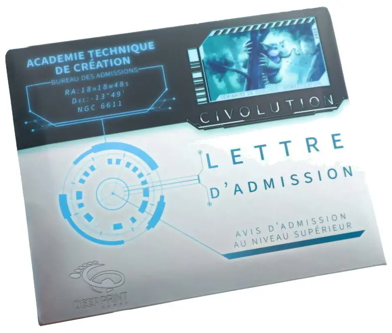 Civolution - Ext. Lettre d’Admission