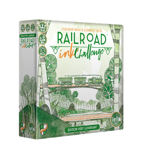 Railroad Ink Challenge - Vert Luxuriant