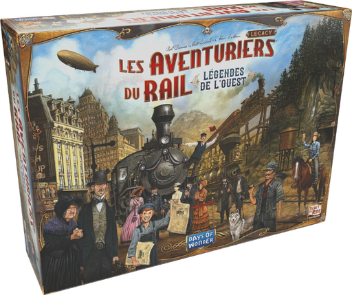 [000965] Les Aventuriers du Rail - Légendes de l'Ouest - Legacy