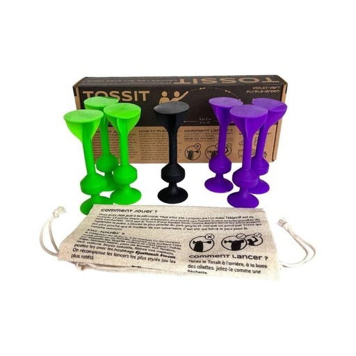 Tossit - Violet/Vert