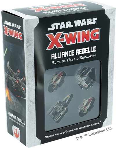 Star Wars X-Wing 2.0 - Alliance Rebelle : Escadron (Boîte de Base)