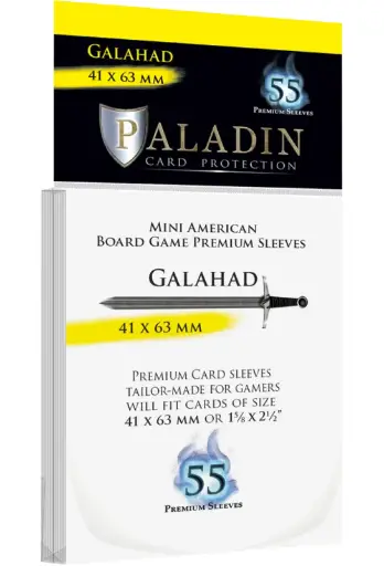 Sleeves Paladin - Galahad - Mini American