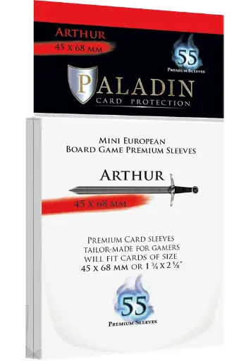 Sleeves Paladin - Arthur - Mini European