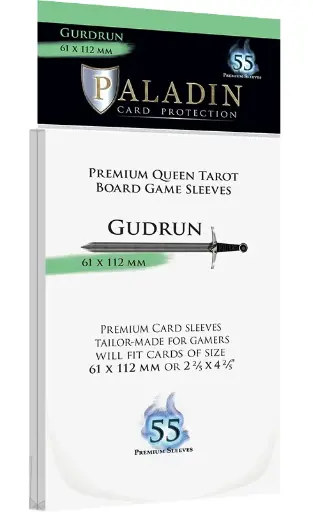 Sleeves Paladin - Gudrun - Premium Queen Tarot