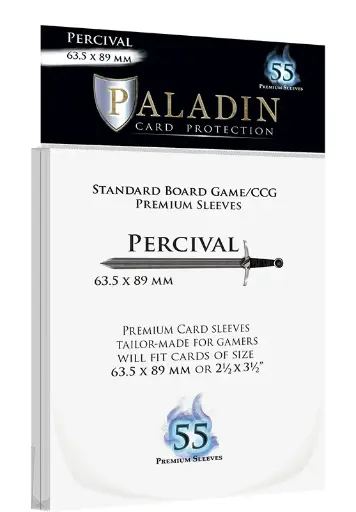 Sleeves Paladin - Percival - Standard Board Game CCG
