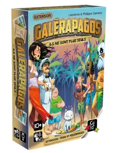 Galèrapagos - Ext. Tribu et Personnages