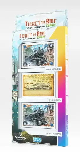 Les Aventuriers du Rail : Europe - Sleeves Officielles