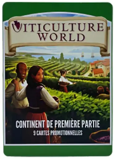 Viticulture - Ext. World : Cartes Continent de 1ère Partie