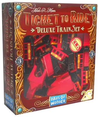 Les Aventuriers du Rail - Set de Trains Deluxe - Rouge