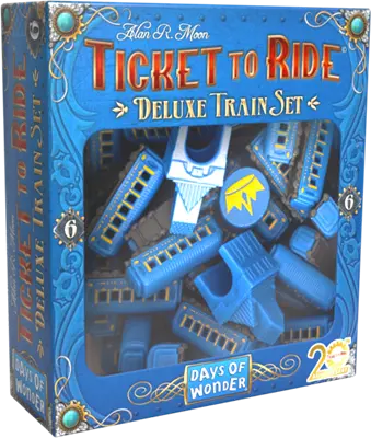 Les Aventuriers du Rail - Set de Trains Deluxe - Bleu