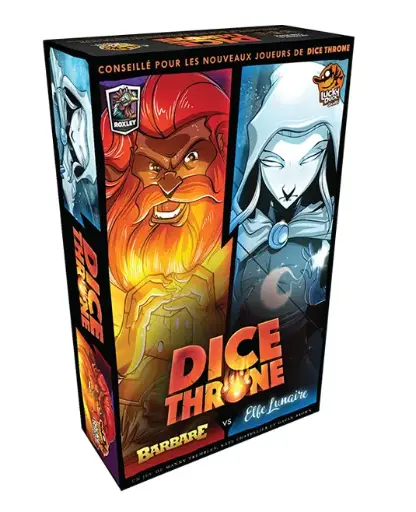 Dice Throne S1 - Barbare vs Elfe Lunaire