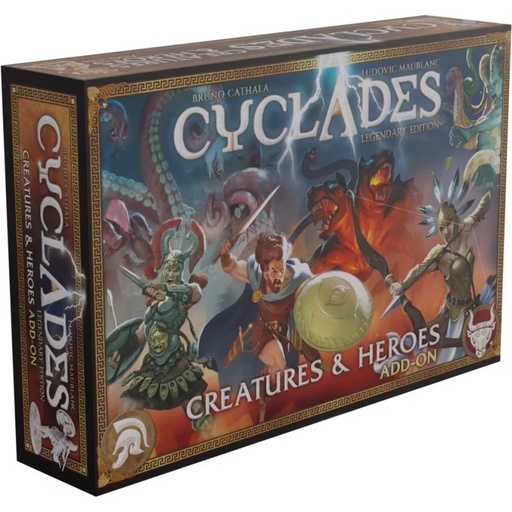 Cyclades - Ext. Créatures & Héros