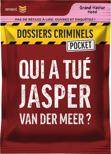 DC Pocket 3 - Qui a tué Jasper Van Der Meer ?