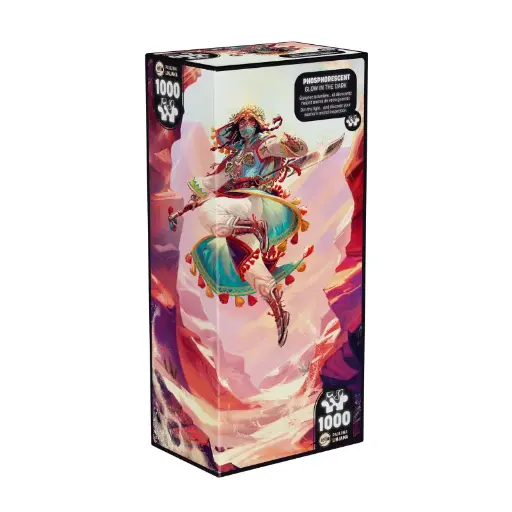 Puzzle Phosphorescent - Desert Spirit - 1000 pièces [IELLO]
