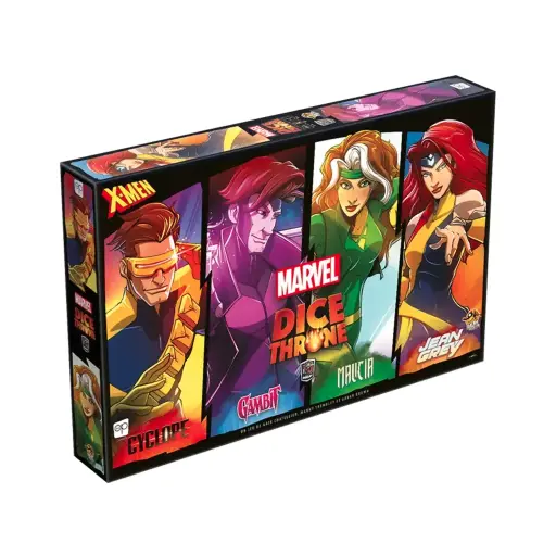 Dice Throne - Marvel : Cyclope, Gambit, Malicia, Jean grey