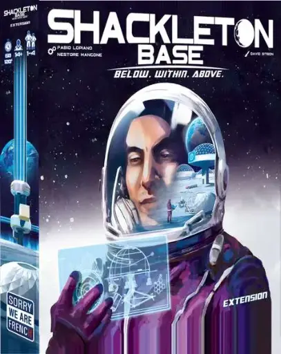 Shackleton Base - Ext. Below. Within. Above.